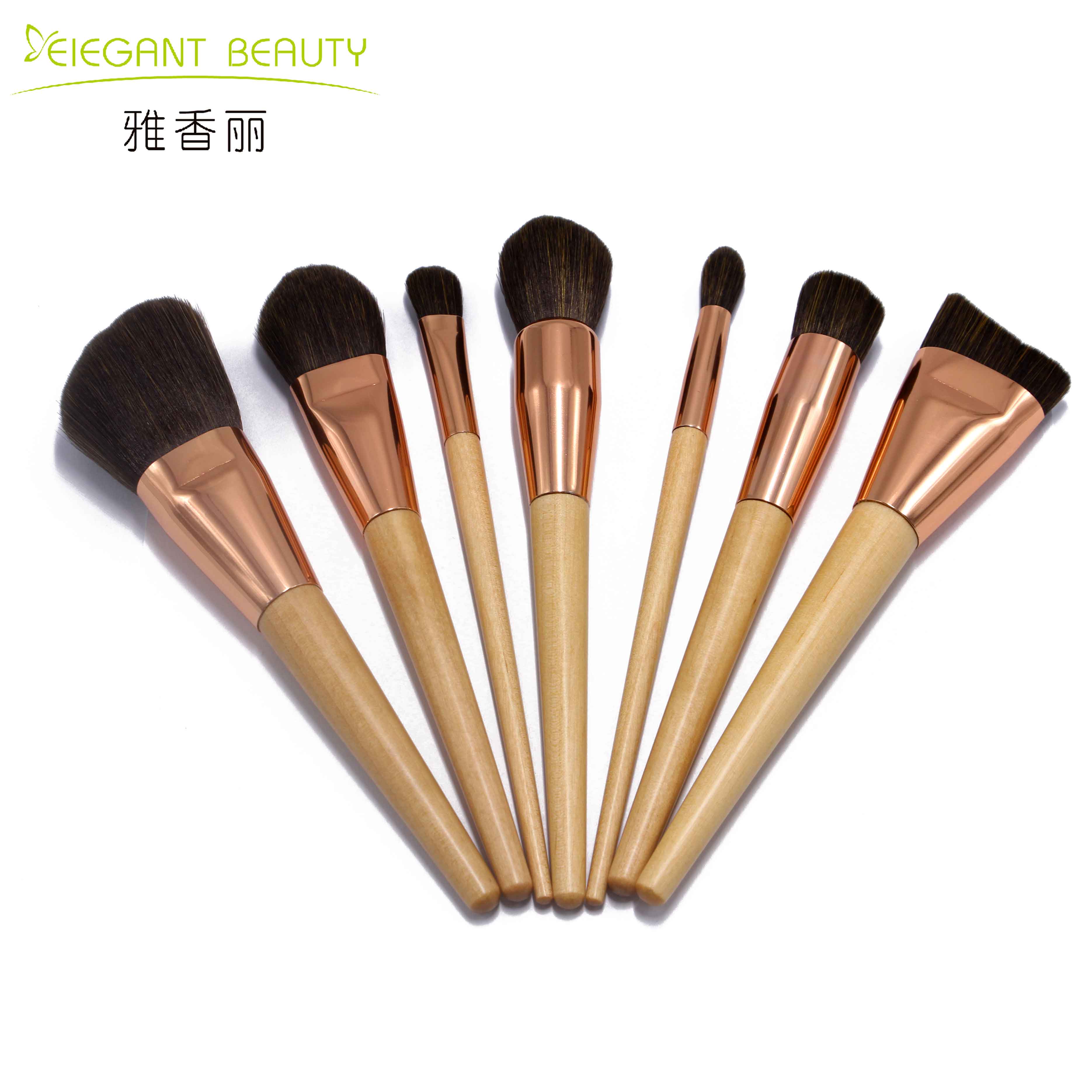 成套化妝刷的眉刷斜角角度如何適配不同眉形？